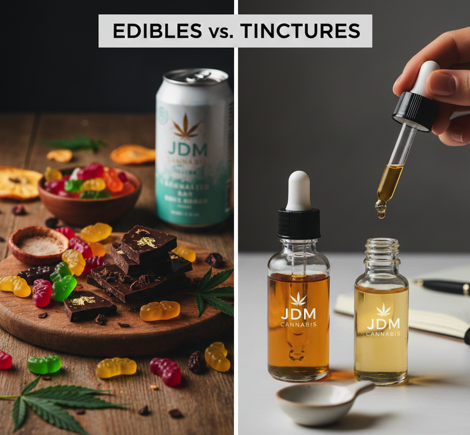 Different types of cannabis from JDM Cannabis